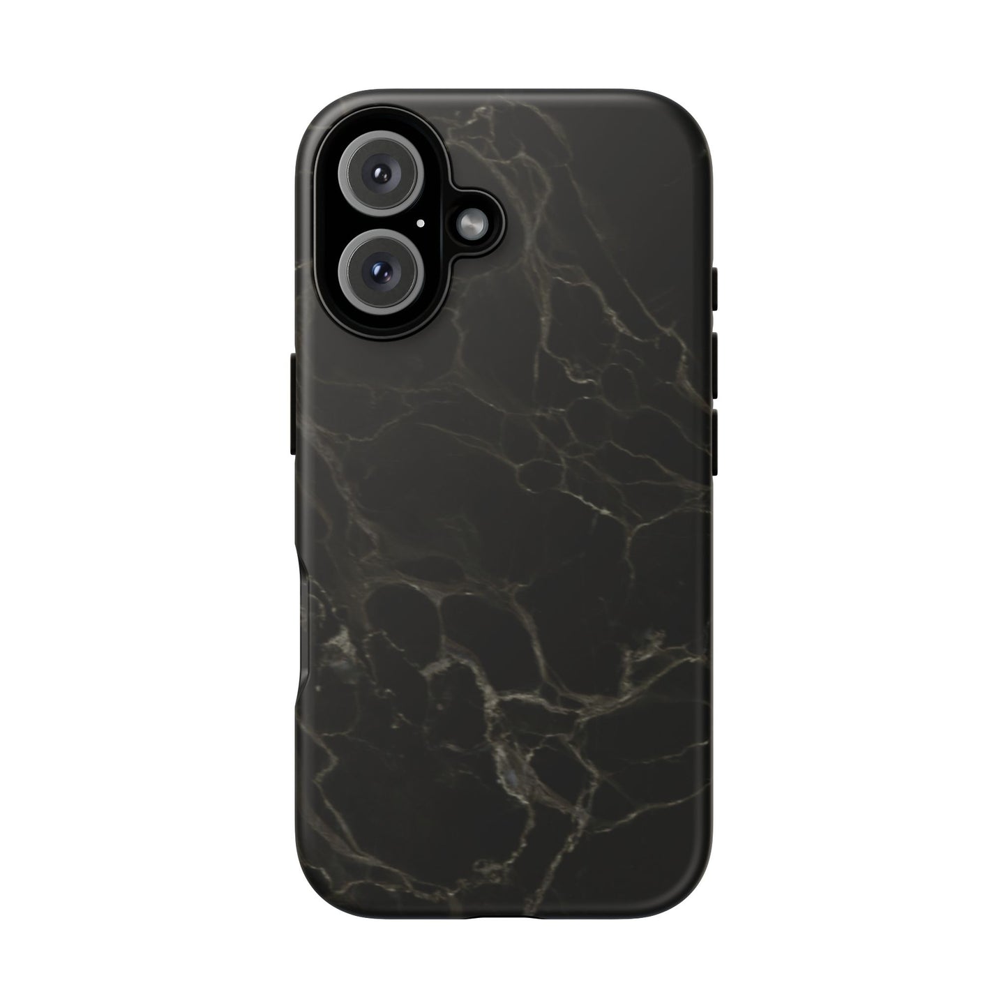 Black Gold Marble Tough Phone Case