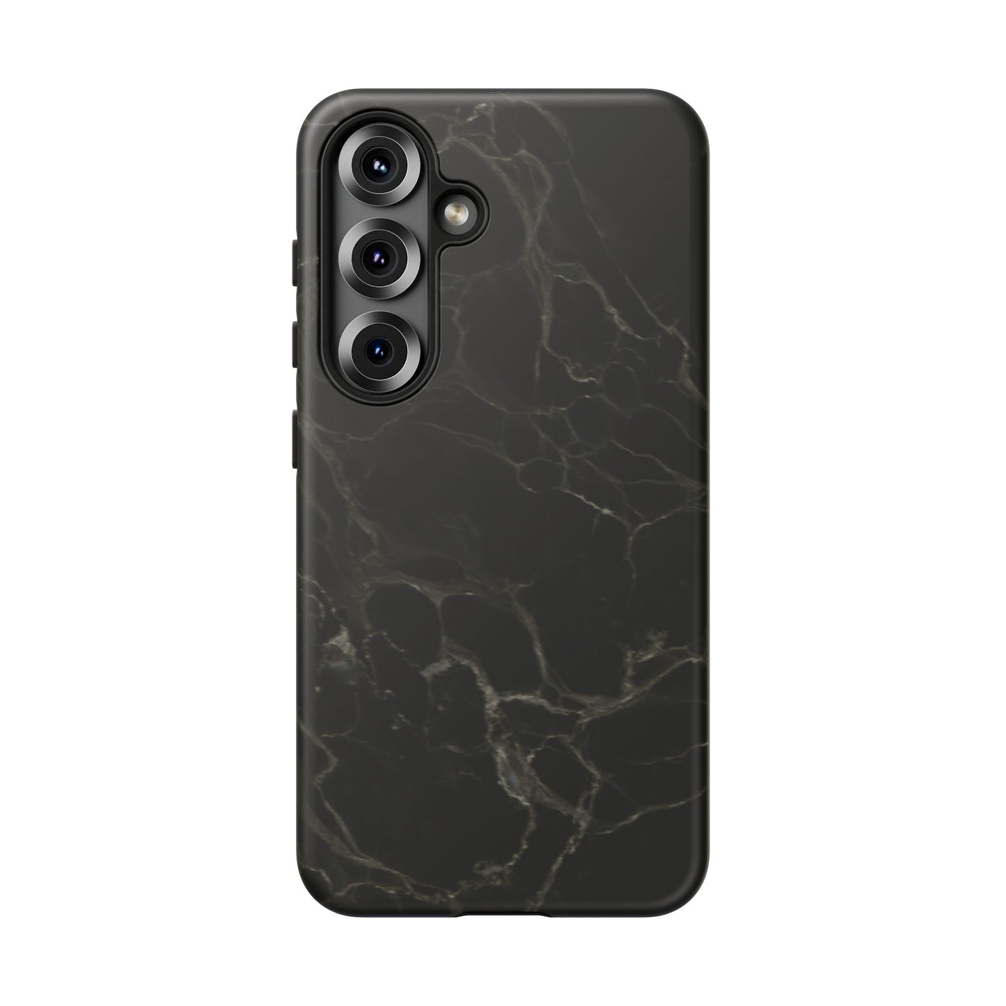 Black Gold Marble Tough Phone Case