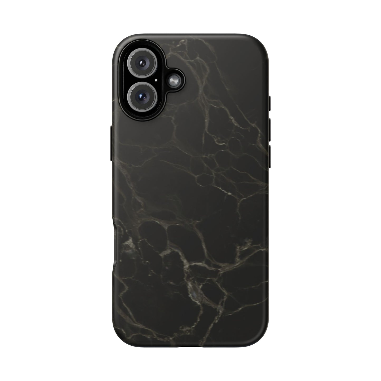 Black Gold Marble Tough Phone Case