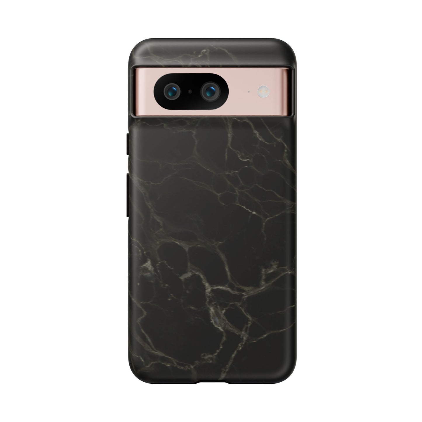 Black Gold Marble Tough Phone Case
